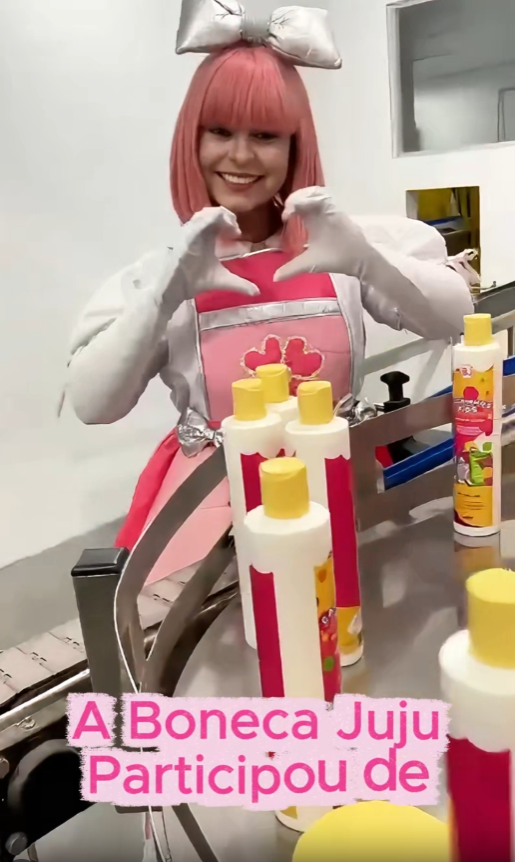 Boneca Juju Cachinhos Kids