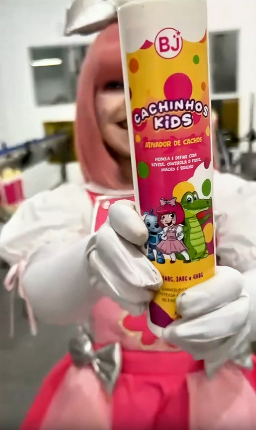 Boneca Juju Cachinhos Kids