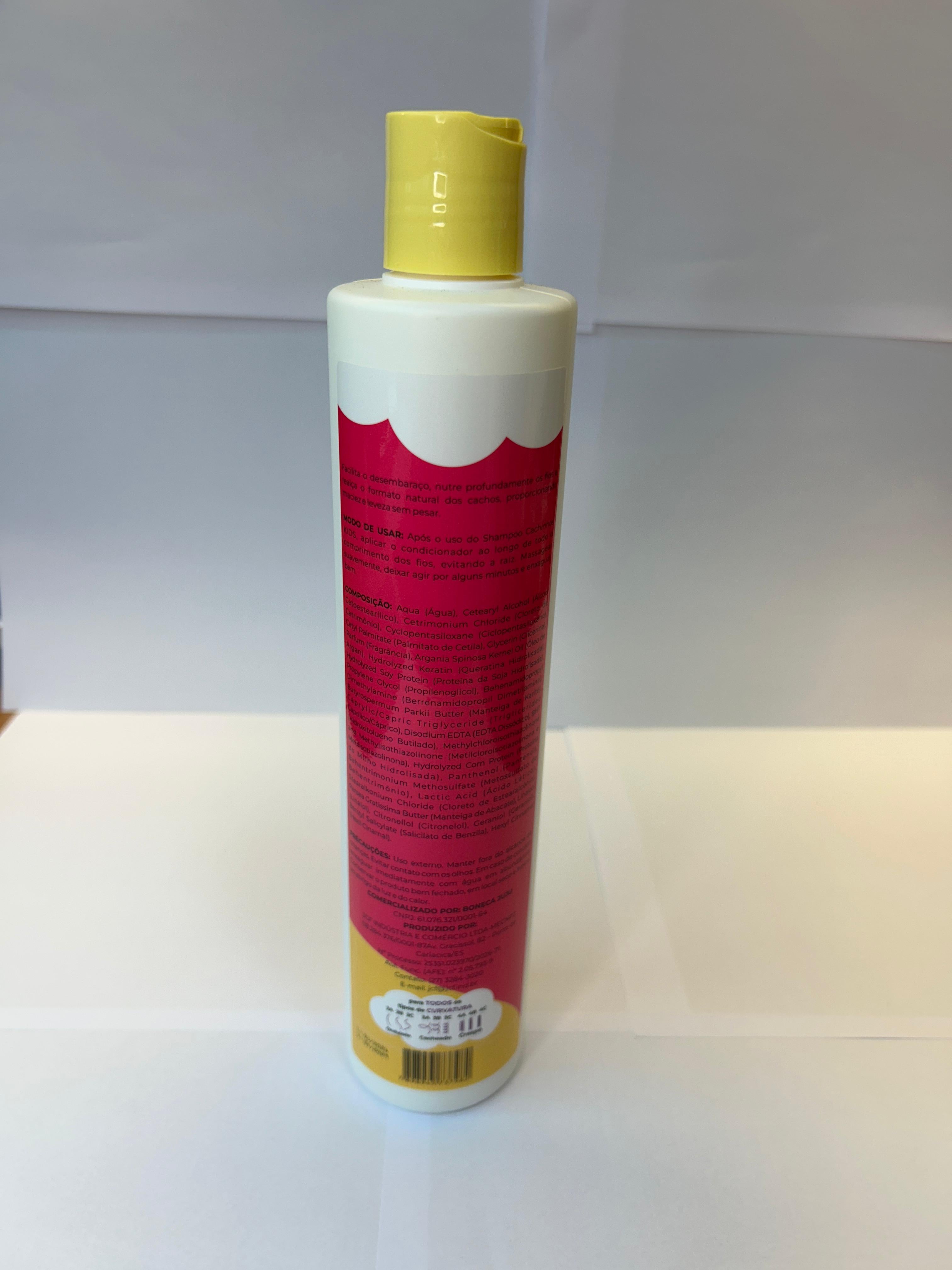 Condicionador Infantil para Cabelos Cacheados 500ml | Boneca Juju