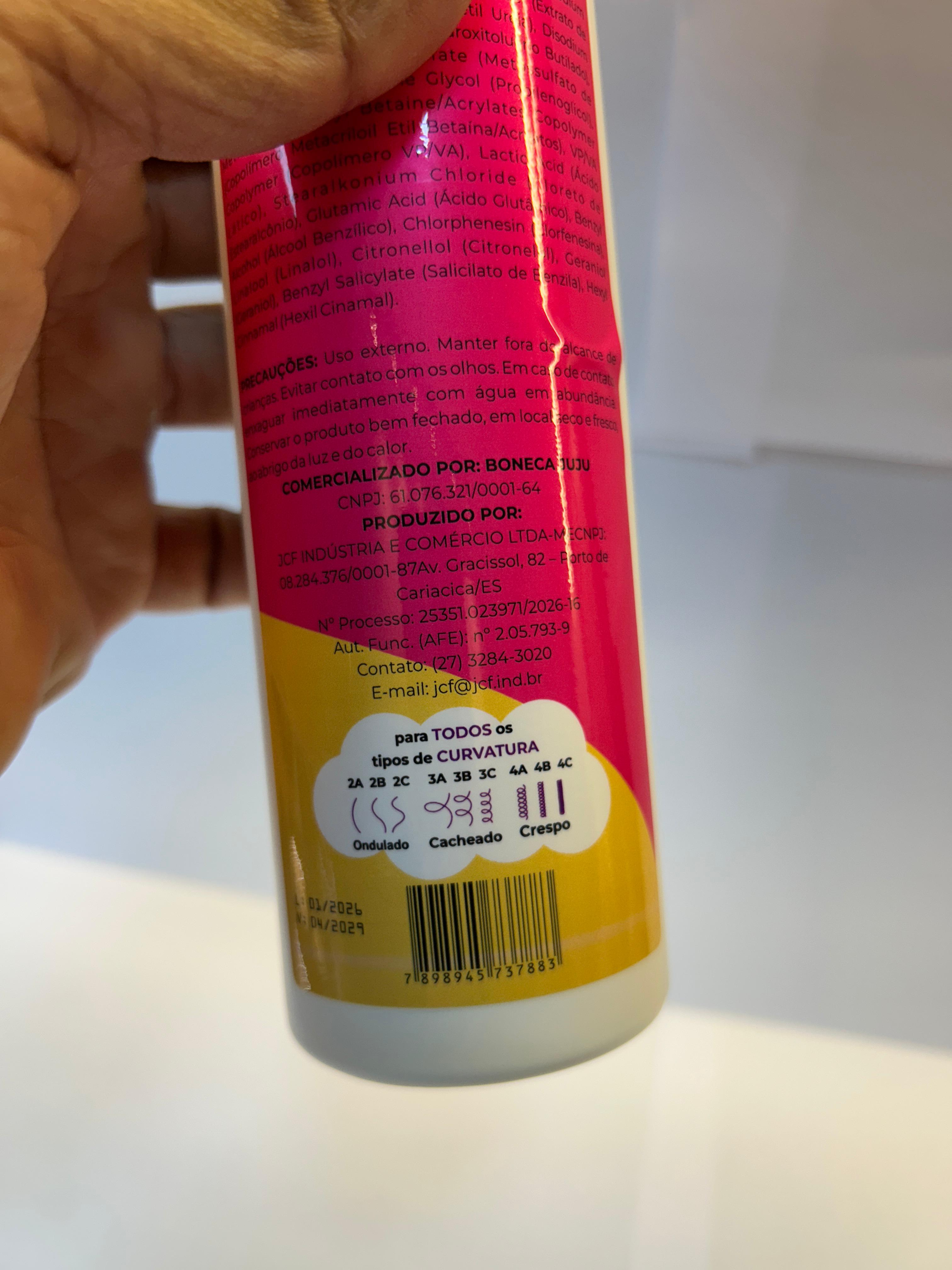 Ativador Infantil para Cabelos Cacheados 500ml | Boneca Juju