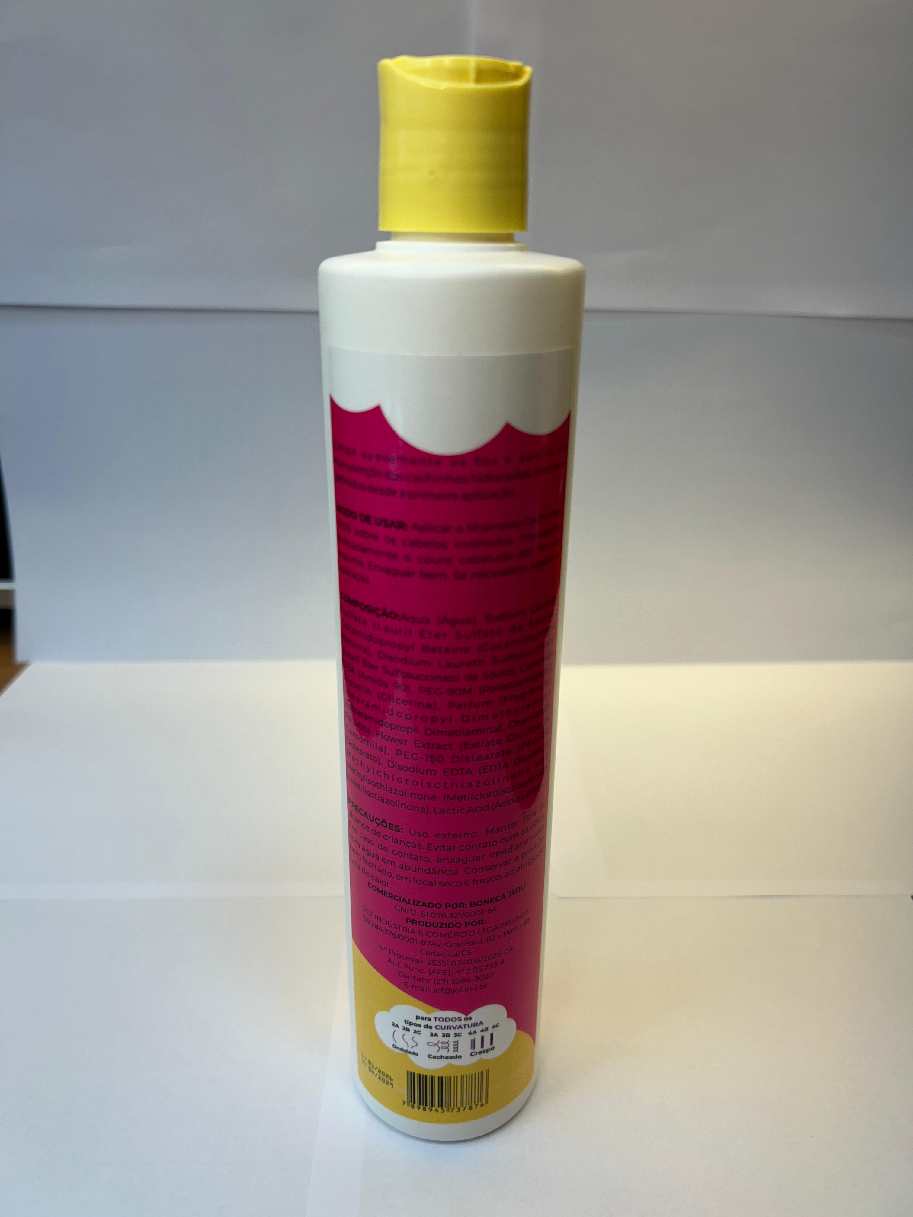 Shampoo Infantil para Cabelos Cacheados 500ml | Boneca Juju